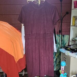 Worthington Rich Purple Midi Dress